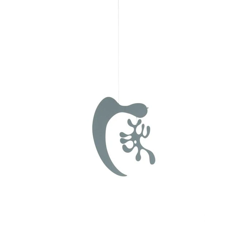 Eames Plywood Sengeuro Model AL, Ice Grey