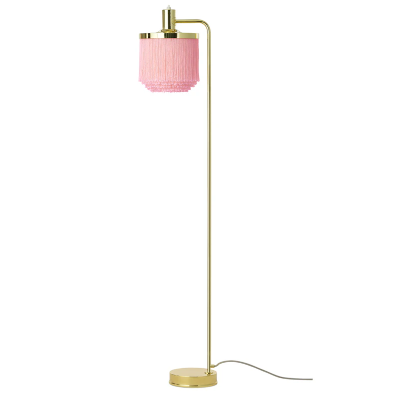 Fringe Gulvlampe, Pale Pink