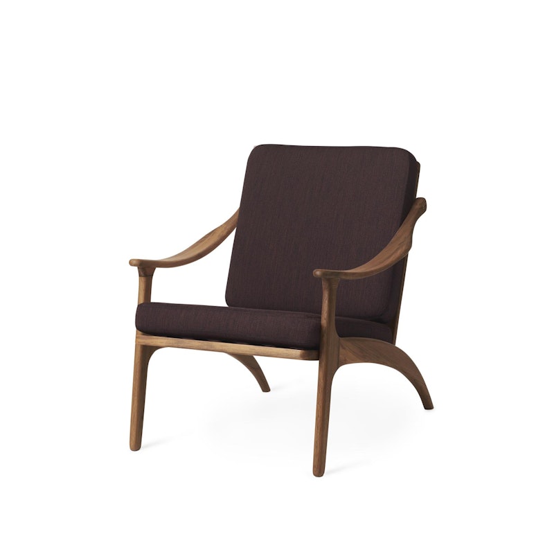 Lean Back Lænestol, Olieret Teak / Coffee Brown