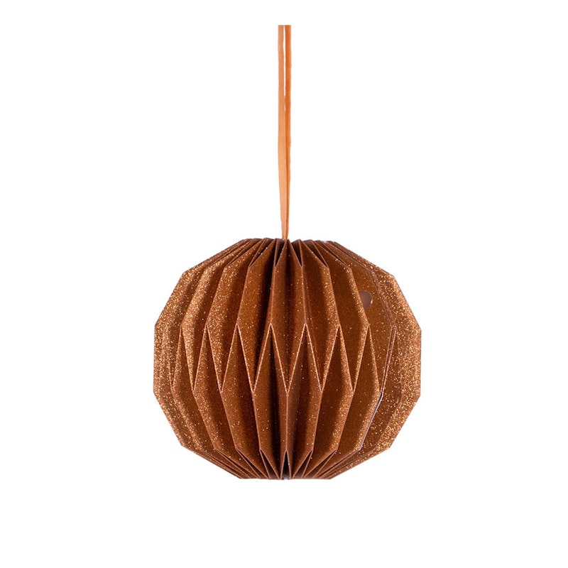 Tilly 30 Ball Dekoration, Kobber