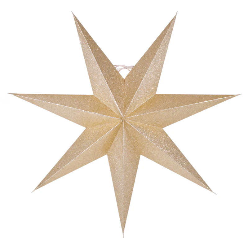 Tilly Julestjerne 60 cm, Guld