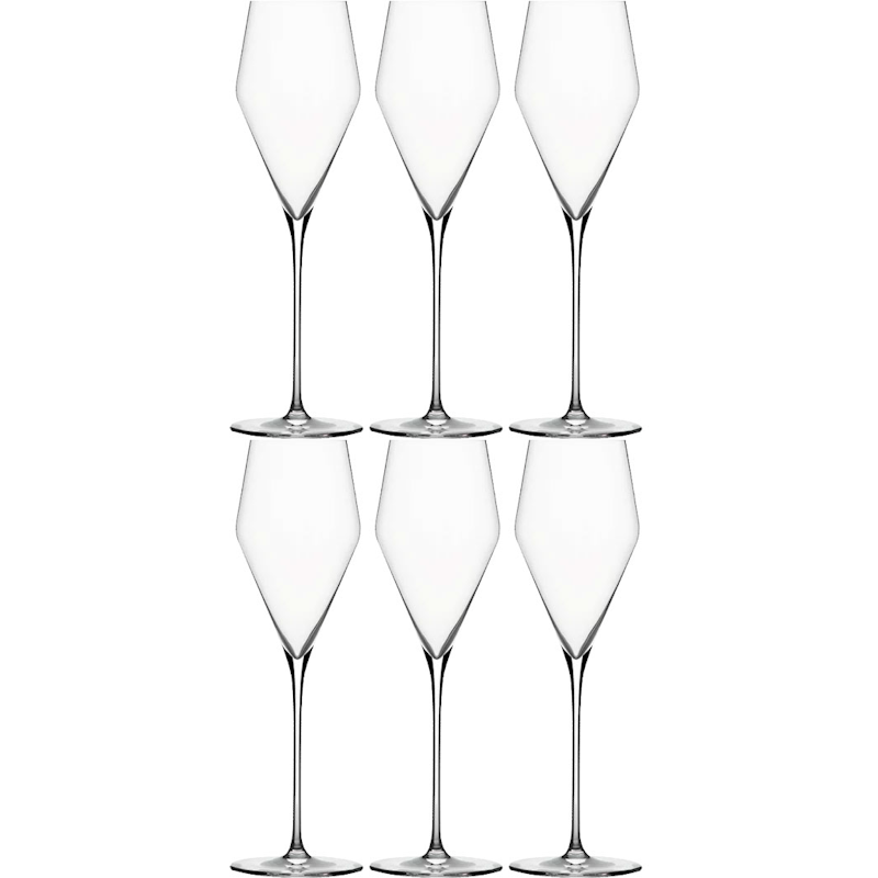 Denk'Art Champagneglas 25 cl, 6-pak