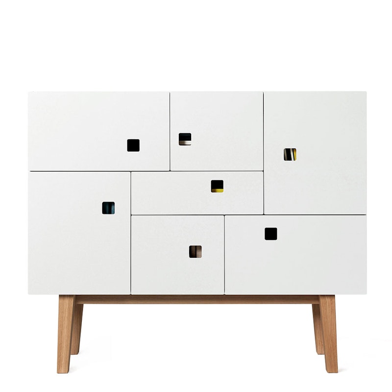 Peep C1 Sideboard, Angel White/Eg